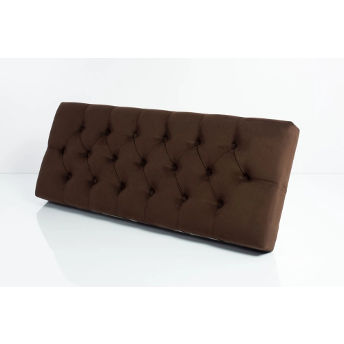 Siedzisko Pikowane do mebli pod zabudowę lub do ławek tapicerowanych Brązowy Welur Casablanca 2307