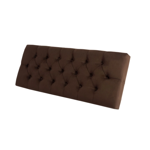 Siedzisko Pikowane do mebli pod zabudowę lub do ławek tapicerowanych Brązowy Welur Casablanca 2307