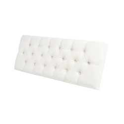 Siedzisko Pikowane do mebli pod zabudowę lub do ławek tapicerowanych Ecru Welur Casablanca 2301