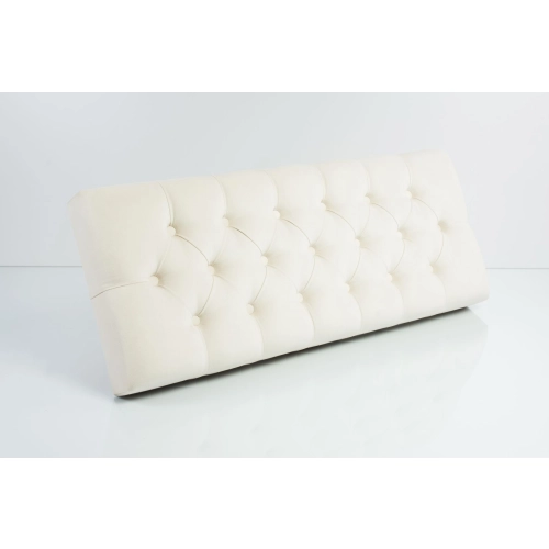 Siedzisko Pikowane do mebli pod zabudowę lub do ławek tapicerowanych Ecru Welur Casablanca 2301