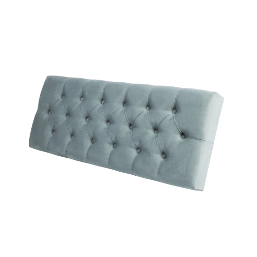 Siedzisko Pikowane do mebli pod zabudowę lub do ławek tapicerowanych Popiel Welur Casablanca 2314