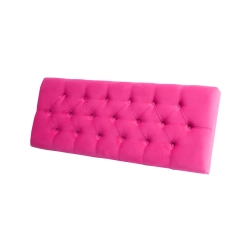 Siedzisko Pikowane do mebli pod zabudowę lub do ławek tapicerowanych Różowy Welur Casablanca 2310