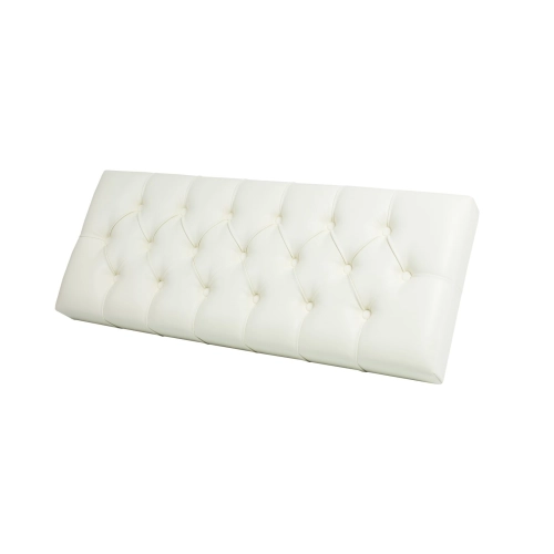 Siedzisko Pikowane do mebli pod zabudowę lub do ławek tapicerowanych Biała  Florencja 2521