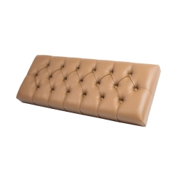 Siedzisko Pikowane do mebli pod zabudowę lub do ławek tapicerowanych Eko-skóra Brązowy Florencja 2524