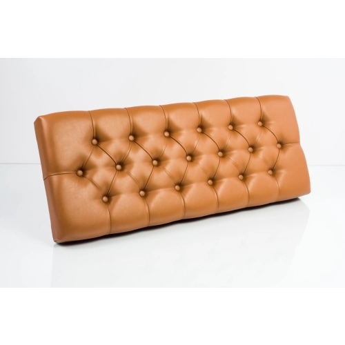 Siedzisko Pikowane do mebli pod zabudowę lub do ławek tapicerowanych Eko-skóra Brązowy Florencja 2525