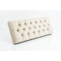 Siedzisko Pikowane do mebli pod zabudowę lub do ławek tapicerowanych Jasny Beż Welur Piano 02