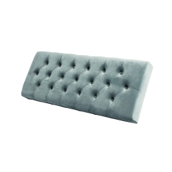 Siedzisko Pikowane do mebli pod zabudowę lub do ławek tapicerowanych Jasny Błękit Welur Piano 14