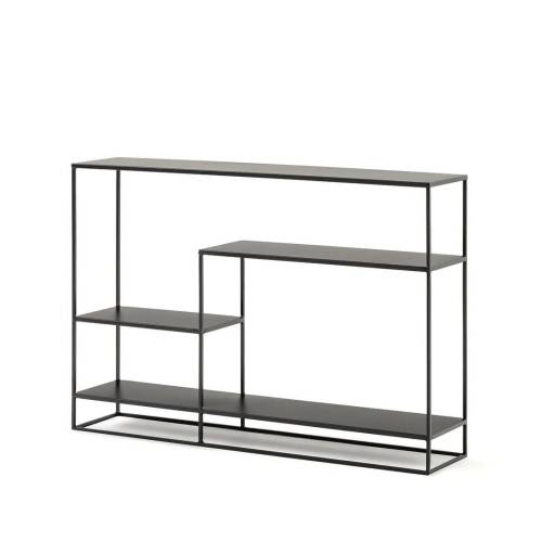 KONSOLA LOFT INDUSTRIALNA STAL CZARNA STAL NIERDZEWNA INOX SKD-101