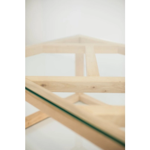 SKD-17 STOLIK KAWOWY DREWNO LITE SZYBA HARTOWANA