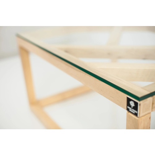 SKD-17 STOLIK KAWOWY DREWNO LITE SZYBA HARTOWANA