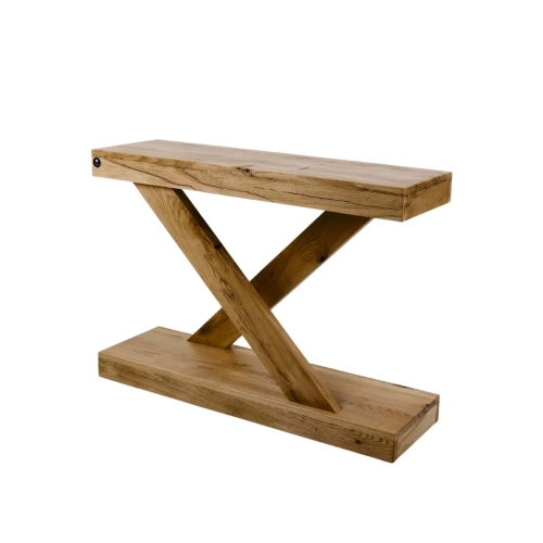 Konsola Wykonana Z Drewna Lite Dębowego Loft SKD-200 Rozmiary od 50 cm do 200 cm