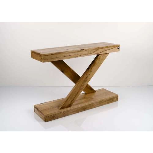 Konsola Wykonana Z Drewna Lite Dębowego Loft SKD-200 Rozmiary od 50 cm do 200 cm