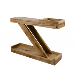 Konsola Wykonana Z Drewna Lite Dębowego Loft SKD-224 Rozmiary od 50 cm do 200 cm