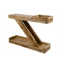 Konsola Wykonana Z Drewna Lite Dębowego Loft SKD-224 Rozmiary od 50 cm do 200 cm