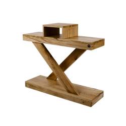 Konsola Wykonana Z Drewna Lite Dębowego Loft SKD-226 Rozmiary od 50 cm do 200 cm