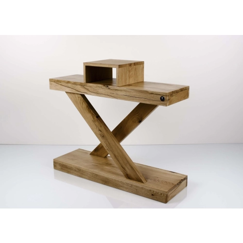 Konsola Wykonana Z Drewna Lite Dębowego Loft SKD-226 Rozmiary od 50 cm do 200 cm