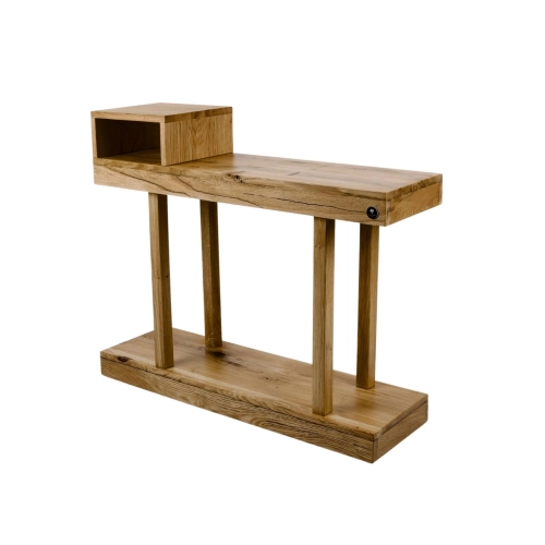 Konsola Wykonana Z Drewna Lite Dębowego Loft SKD-228 Rozmiary od 50 cm do 200 cm