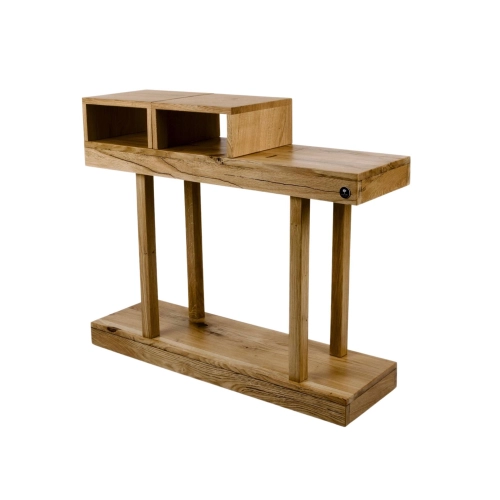 Konsola Wykonana Z Drewna Lite Dębowego Loft SKD-231 Rozmiary od 50 cm do 200 cm
