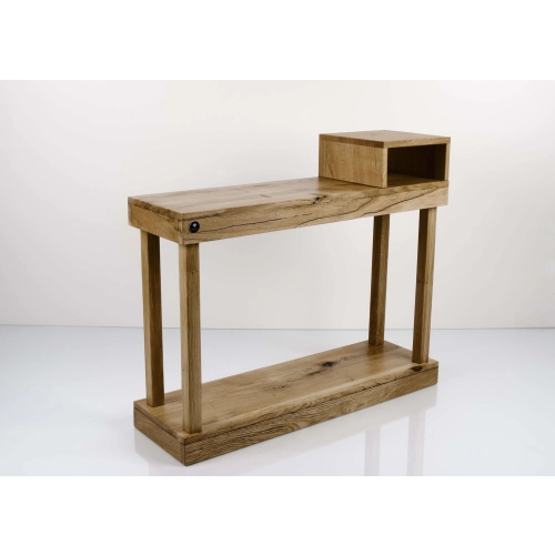 Konsola Wykonana Z Drewna Lite Dębowego Loft SKD-234 Rozmiary od 50 cm do 200 cm