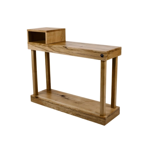 Konsola Wykonana Z Drewna Lite Dębowego Loft SKD-234 Rozmiary od 50 cm do 200 cm