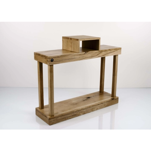 Konsola Wykonana Z Drewna Lite Dębowego Loft SKD-235 Rozmiary od 50 cm do 200 cm