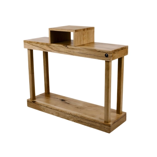 Konsola Wykonana Z Drewna Lite Dębowego Loft SKD-235 Rozmiary od 50 cm do 200 cm
