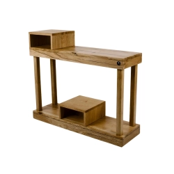 Konsola Wykonana Z Drewna Lite Dębowego Loft SKD-237 Rozmiary od 50 cm do 200 cm