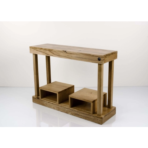 Konsola Wykonana Z Drewna Lite Dębowego Loft SKD-238 Rozmiary od 50 cm do 200 cm