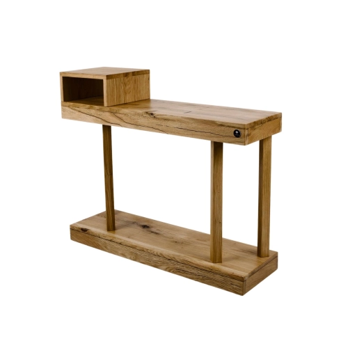 Konsola Wykonana Z Drewna Lite Dębowego Loft SKD-241 Rozmiary od 50 cm do 200 cm