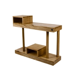 Konsola Wykonana Z Drewna Lite Dębowego Loft SKD-242 Rozmiary od 50 cm do 200 cm