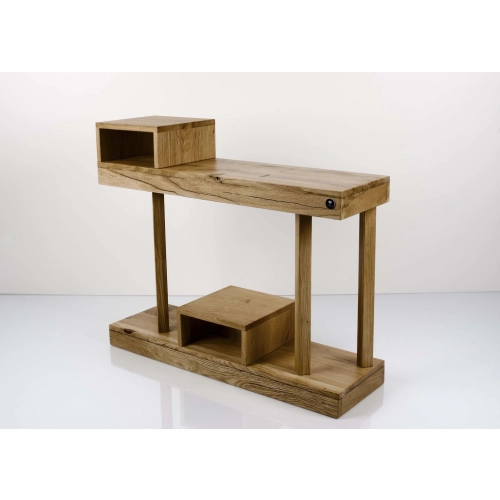 Konsola Wykonana Z Drewna Lite Dębowego Loft SKD-242 Rozmiary od 50 cm do 200 cm