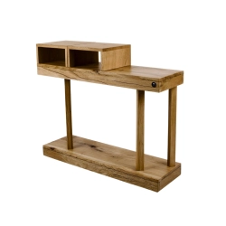 Konsola Wykonana Z Drewna Lite Dębowego Loft SKD-243 Rozmiary od 50 cm do 200 cm