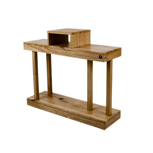Konsola Wykonana Z Drewna Lite Dębowego Loft SKD-246 Rozmiary od 50 cm do 200 cm