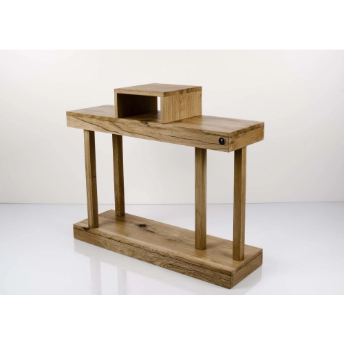 Konsola Wykonana Z Drewna Lite Dębowego Loft SKD-246 Rozmiary od 50 cm do 200 cm