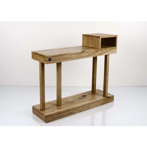 Konsola Wykonana Z Drewna Lite Dębowego Loft SKD-247 Rozmiary od 50 cm do 200 cm