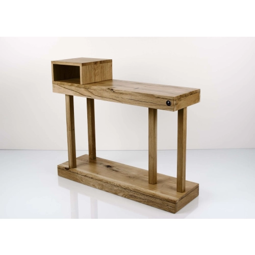 Konsola Wykonana Z Drewna Lite Dębowego Loft SKD-247 Rozmiary od 50 cm do 200 cm