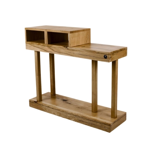 Konsola Wykonana Z Drewna Lite Dębowego Loft SKD-249 Rozmiary od 50 cm do 200 cm