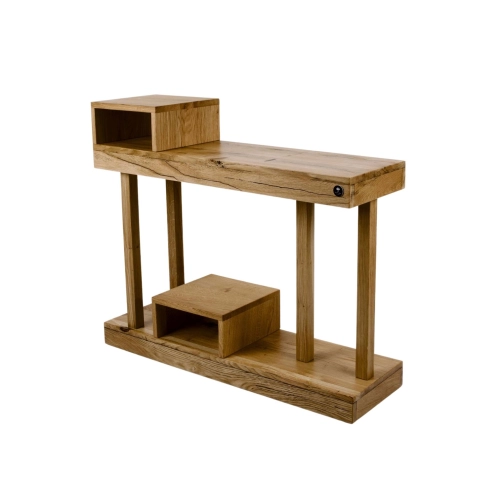 Konsola Wykonana Z Drewna Lite Dębowego Loft SKD-250 Rozmiary od 50 cm do 200 cm