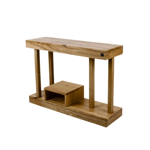 Konsola Wykonana Z Drewna Lite Dębowego Loft SKD-251 Rozmiary od 50 cm do 200 cm