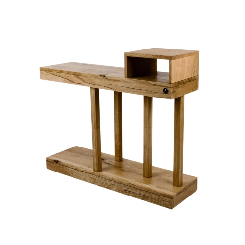 Konsola Wykonana Z Drewna Lite Dębowego Loft SKD-253 Rozmiary od 50 cm do 200 cm