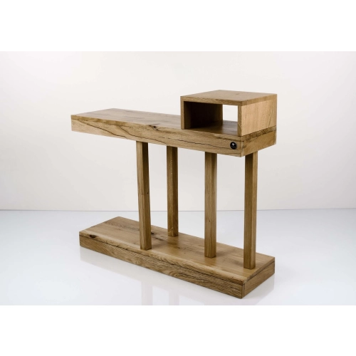 Konsola Wykonana Z Drewna Lite Dębowego Loft SKD-253 Rozmiary od 50 cm do 200 cm