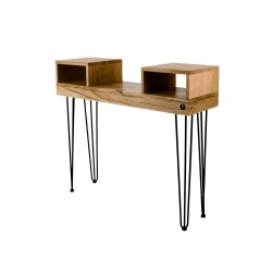 KONSOLA DREWNO LITE DĄB LOFT SKD-255