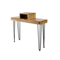 KONSOLA DREWNO LITE DĄB LOFT SKD-256