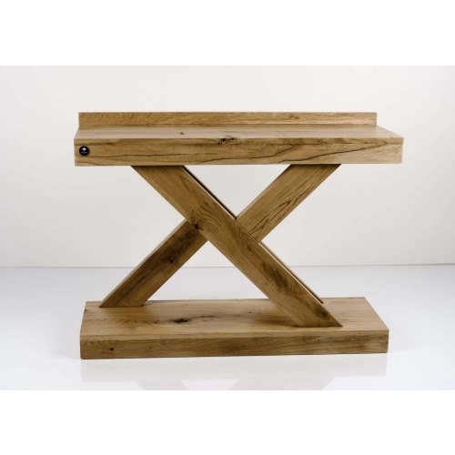 Konsola Wykonana Z Drewna Lite Dębowego Loft SKD-259 Rozmiary od 50 cm do 200 cm