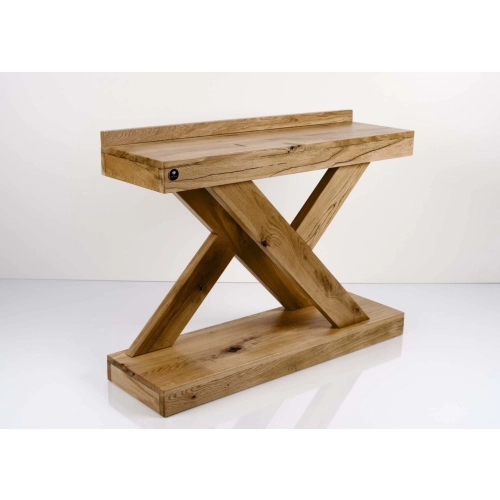 Konsola Wykonana Z Drewna Lite Dębowego Loft SKD-259 Rozmiary od 50 cm do 200 cm