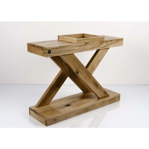 Konsola Wykonana Z Drewna Lite Dębowego Loft SKD-260 Rozmiary od 50 cm do 200 cm