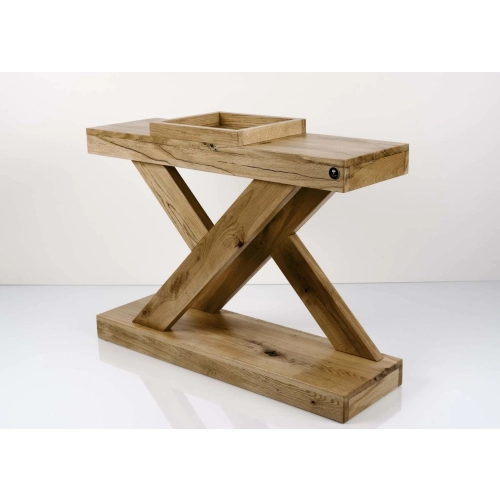 Konsola Wykonana Z Drewna Lite Dębowego Loft SKD-260 Rozmiary od 50 cm do 200 cm