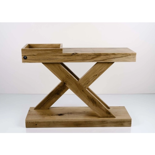 Konsola Wykonana Z Drewna Lite Dębowego Loft SKD-261 Rozmiary od 50 cm do 200 cm