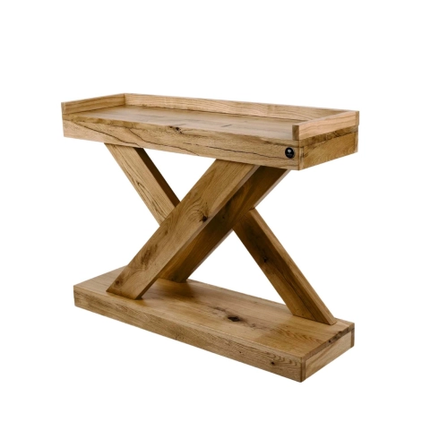 Konsola Wykonana Z Drewna Lite Dębowego Loft SKD-262 Rozmiary od 50 cm do 200 cm