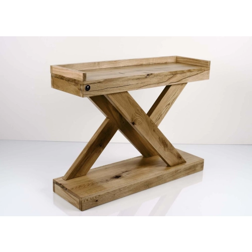 Konsola Wykonana Z Drewna Lite Dębowego Loft SKD-262 Rozmiary od 50 cm do 200 cm